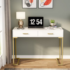 Rectangle - Yellow Writing Desks Everly Quinn Secil Writing Desk