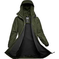 Helly Hansen Women’s Valkyrie Fleece Lined Rain Jacket - Utility Green
