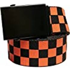 Orange Skärp Urban Classics unisex bälte, svart/orange