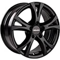 Car Rims Carmani CARMANI 09 Compete black matt 7,5x17 ET45 5.00x108 Hub Bore 72.60 mm Alu felgen