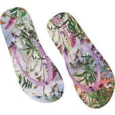 Plast Børnesko Molo Zeppo Klipklapper Wild Nature Unisex - Hvid