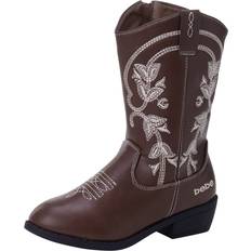 Bebe girlsA cowgirl Boots classic Western cowboy Boots Toddlergirl Toddler, Brown