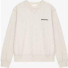 Isabel Marant Tröjor Isabel Marant Mikis Bomull Sweatshirt - Beige