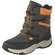 Orange Boots Children's Shoes Geox Sentiero Boy Stiefel Jungen grün