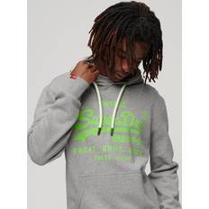 Superdry Vintage Logo Neon Hoodie