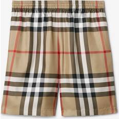 Burberry Women Shorts Burberry Check Silk Shorts