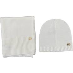 Clothing Michael Michael Kors Womens Scarf And Hat Piece Set White539227C0-151/G One