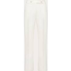 Seide Hosen Valentino CREPE COUTURE TROUSERS Wo IVORY