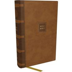 KJV Compact Bible w/ 43,000 Cross References, Brown Leathersoft, Red Letter, Comfort Print: Holy Bible, King James Version: Holy Bible, King James Version