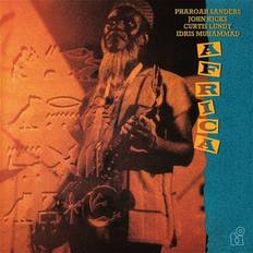 Africa Orange Black Marbled Pharoah Sanders (Vinyl)