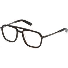 Philipp Plein Brown Spectacle Frame VPP018M-540722-21G 54 mm