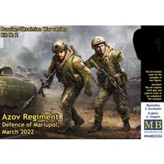 Scale Models & Model Kits Masterbox Azov Regiment, Defence of Mariupol March 2022 Russian-Ukrainian War series Kit No 2