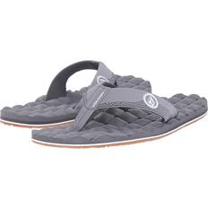 Grau Flip-Flops Volcom Herren Liegesandale Flip Flop Sandale, hellgrau