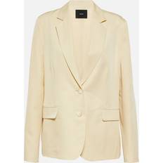 Silk Blazers Joseph Off-White Belmore Blazer 1262 Alabaster FR