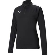 Puma Women Outerwear Puma Women's TmLiga25 1/4 Zip Jacket-black/white-xl black/white