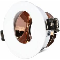 Loft - Pink Spotlights V-TAC GU10 Pære Rund Hvid og Rosaguld LED Spotlampe Spotlight