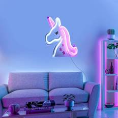 Neon Unicorn LED-væglampe