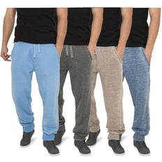 Denim/Jeansstoff Hosen Urban Classics sweatpants burnout sweatpants denimblue Blau