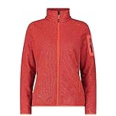 Donna - Floreale Abbigliamento esterno CMP Damen Strick Fleece Jacke orange