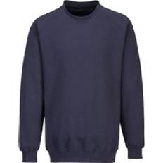 Work Tops Portwest Anti Static ESD Sweatshirt Navy