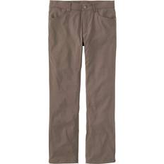 Lined Pants L.L.Bean Men's VentureStretch Five-Pocket Pants, Standard Fit, Lined Dark Cinder 30x34, Synthetic Polyester Blend/Nylon