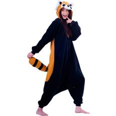 Kigu Herrsparkdräkt Röd Panda Svart M