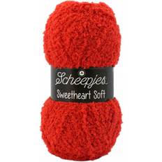 Garn & Håndarbejdsudstyr Scheepjes Sweetheart Soft Garn Unicolor 11 Rød