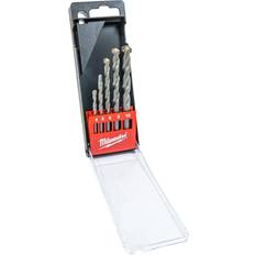 Milwaukee Round Shank Concrete Drill Bits 5 Piece 4932480157