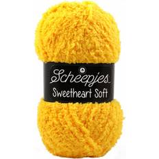 Garn & Håndarbejdsudstyr Scheepjes Sweetheart Soft Garn Unicolor 15 Gul