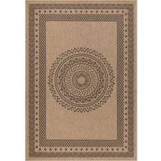 Teppiche & Felle Novel OUTDOORTEPPICH Beige Schwarz