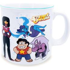 Silver Buffalo Steven Universe Crystal Gems Ceramic Camper Mug 20 Ounces