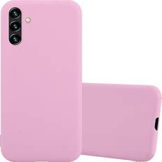 Accessori per cellulari Cadorabo Pink Case for Samsung Galaxy A13 5G Cover Protection TPU Silicone Gel Back case Candy Design