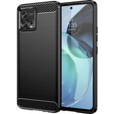 Mobiltilbehør MAULUND Motorola G72 Brushed Carbon Sort