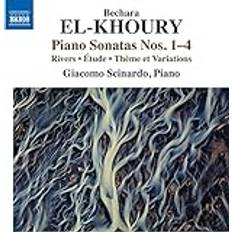 Bechara El-Khoury: Piano Sonatas Nos. 1-4 Giacomo Scinardo (CD)