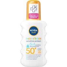 Skincare Nivea Kids Protect and Sensitive Sun Spray with SPF 50+, Very High 6.8fl oz