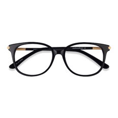 Glasses & Reading Glasses Eyebuydirect Female s horn Black Acetate,Metal Prescription Eyebuydirect s Jasmine