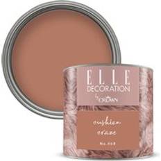 Paint Elle Decoration Flat Cushion Orange