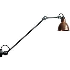 DCWéditions Lampe Gras NO 304 L60 Væglampe Rå Kobber Hvid Vægarmatur