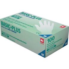 AMpri Basic Plus Latexhandsker - Hvide