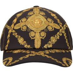 Versace Kopfbedeckungen Versace Baseballcap Maschera Baroque Gelb