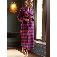 British Boxers 'Dumbarton' Tartan Brushed Cotton Dressing Gown Multi