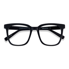 Eyebuydirect Male s square Black Acetate Prescription Eyebuydirect s Kenneth