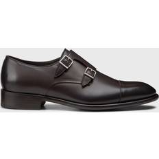 Sko Doucal's Double-Buckle Leather Sko - Brun