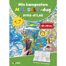 Min kæmpestore mal selv-dug: Dyre-atlas 9788772058443