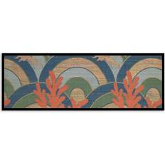 John Lewis British Library 'Textile Archive I' Framed Art