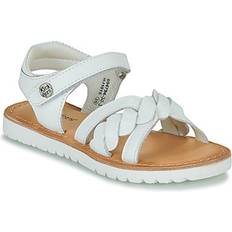 Blanc Sandales Kickers Sandales fille Betty - Blanc