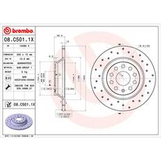 Brembo Set vw q3 sportback 06->