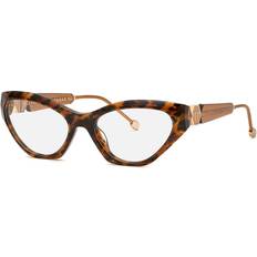 Léopard Lunettes Philipp Plein VPP069S 0LEO De Vue Femme Tortoiseshell (Seulement Monture)