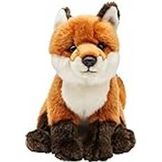 Leksaker Uni Toys Sittande rävplysch 20 cm Made in Chasse