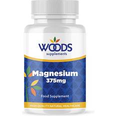 120 Tablets Woods Supplements Magnesium 375mg